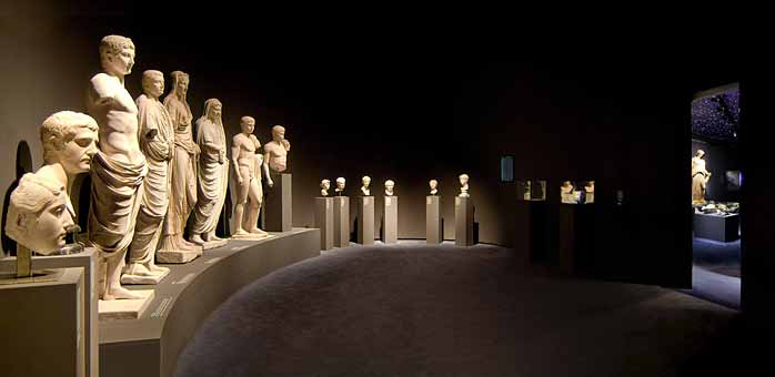 Im Schatten des Kaisers - der ovale Skulpturensaal Imperium - 2000 Jahre Varusschlacht, Haltern am See